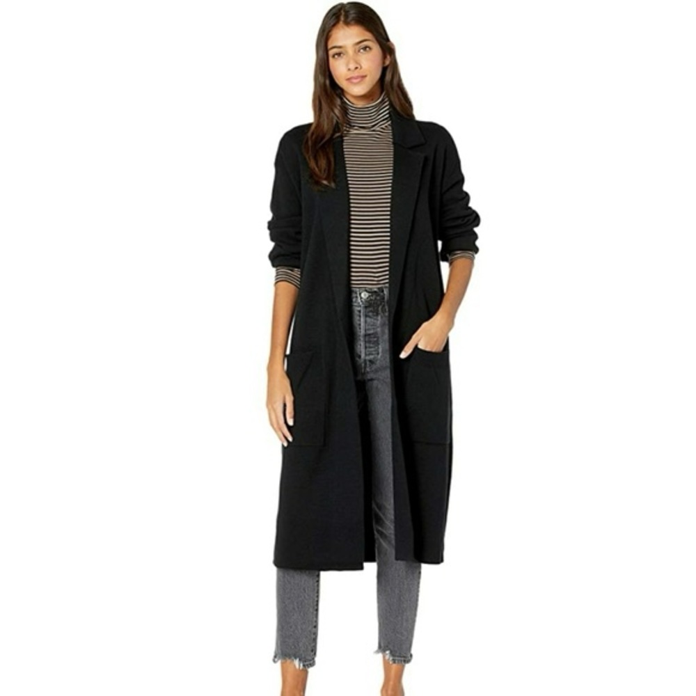 J Crew Ella Open Front Long Sweater Blazer XS